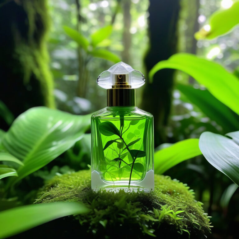 Immerse yourself in Amazon rainforest botanical perfume oils – rich in herbal freshness, exotic green notes, and nature-inspired purity for eco-conscious fragrance lovers.