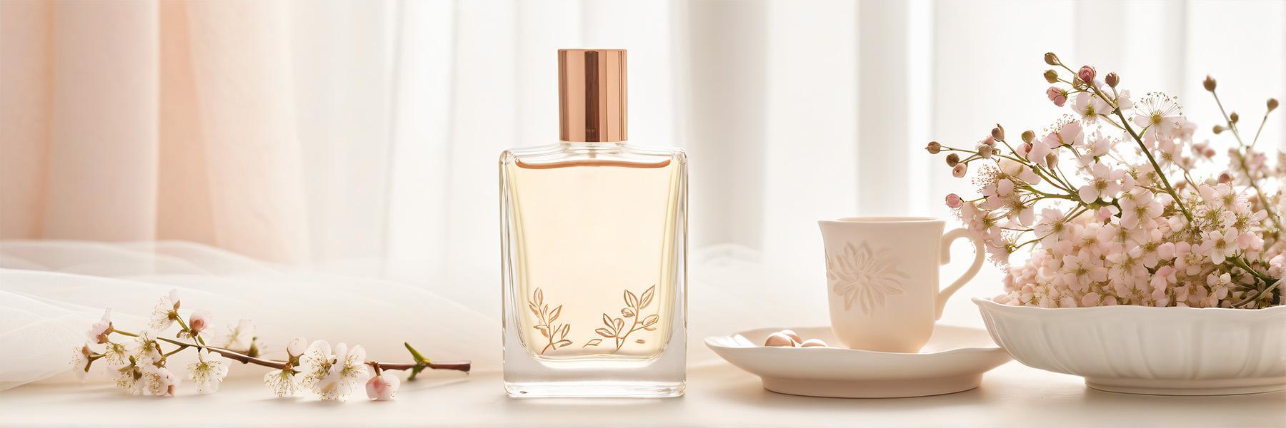 Delicate Feminine Floral Perfume Oils – Soft, Romantic & Graceful Scents