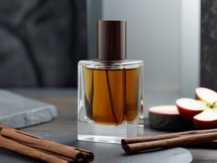 Command Spirit Apple Ember Edition men’s perfume oil – woody spicy fragrance with apple, cinnamon, and vanilla, minimalist luxury bottle design