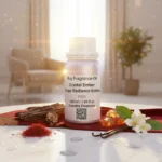 Crystal Ember Rouge Radiance Edition unisex perfume oil – luxury amber floral fragrance with saffron, jasmine, and amberwood in a radiant minimalist design