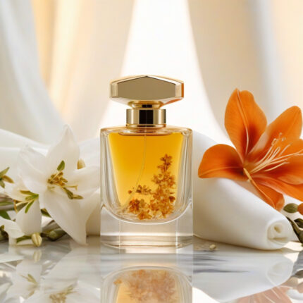 Forbidden Silk Sweet Floral Seduction Edition women’s perfume oil – white floral gourmand fragrance with jasmine, tuberose, and vanilla in a luxury minimalist bottle design