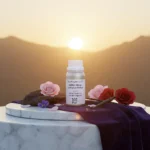 Golden Mirage Oud Velvet Edition unisex perfume oil – luxurious oud floral fragrance with rose, violet, and vanilla in a golden minimalist bottle design