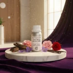 Golden Mirage Oud Velvet Edition unisex perfume oil – luxurious oud floral fragrance with rose, violet, and vanilla in a golden minimalist bottle design