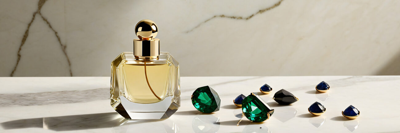 Elevate your fragrance game with our High-End Gem-Inspired Scents – luxurious oils crafted to reflect the depth, brilliance, and elegance of precious gems like sapphire, ruby, and emerald.