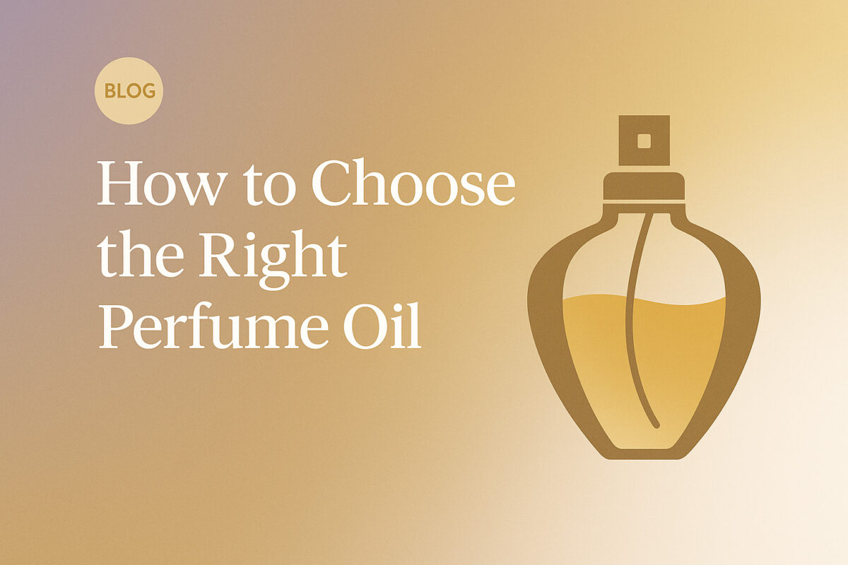 How to Choose the Right Perfume Oil – Personalized Scent Selection Guide