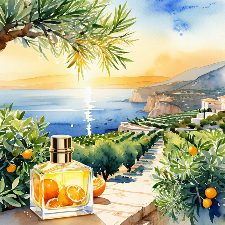 Explore elegant perfume oils inspired by the Mediterranean – evoking coastal breezes, vibrant citrus, and timeless charm