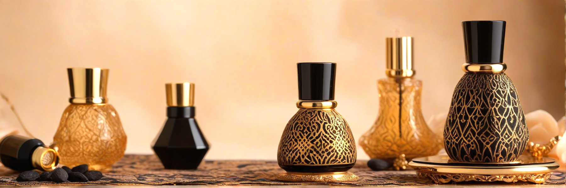 The Modern Arabian Fusion collection is where timeless Middle Eastern fragrance heritage meets a sleek, contemporary design ethos. Infused with luxurious oud, exotic spices, precious resins, and modern fruity or floral nuances, these blends are designed to appeal to both traditionalists and modern fragrance lovers. Perfect for making a statement, these perfume oils embody cultural richness while embracing a cosmopolitan spirit.