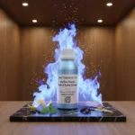 Mythic Flame God of Love Edition men’s perfume oil – bold seductive fragrance with citrus, tonka bean, and woody notes in a luxury minimalist bottle design