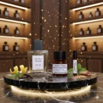 Mythic Flame God of Love Edition men’s perfume oil – bold seductive fragrance with citrus, tonka bean, and woody notes in a luxury minimalist bottle design