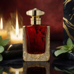 Mythic Flame God of Love Edition men’s perfume oil – bold seductive fragrance with citrus, tonka bean, and woody notes in a luxury minimalist bottle design