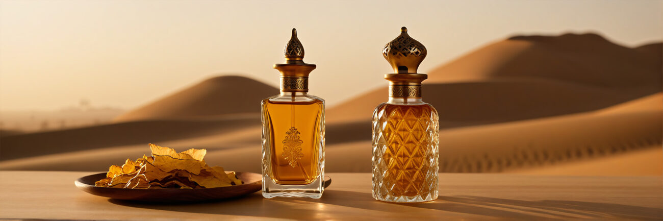 Explore rich and exotic oriental and Arabian perfume oils. Featuring oud, amber, spices, and incense-inspired blends. Alcohol-free and long-lasting.
