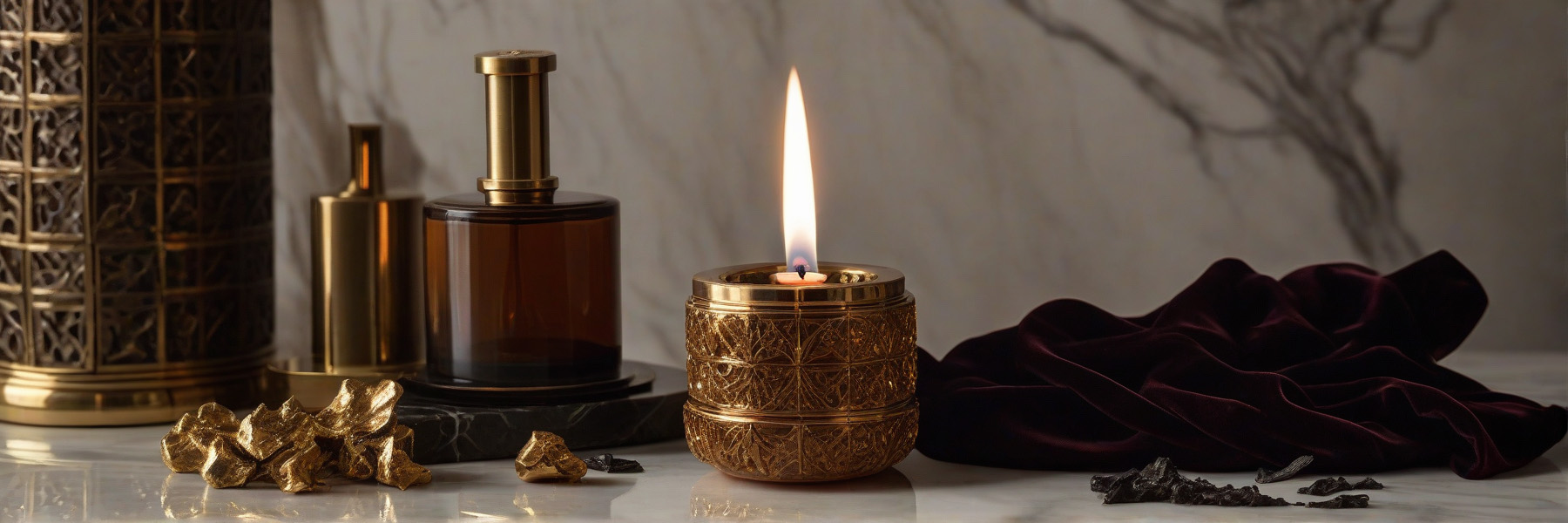 Explore Oud & Oriental Blends – rich and captivating perfume oils blending smoky oud with traditional oriental spices, florals, and resins for a luxurious experience.