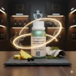 Pineapple Legend Noble Trail Edition men’s perfume oil – fruity smoky fragrance with pineapple, birch, and oakmoss in a luxury minimalist design