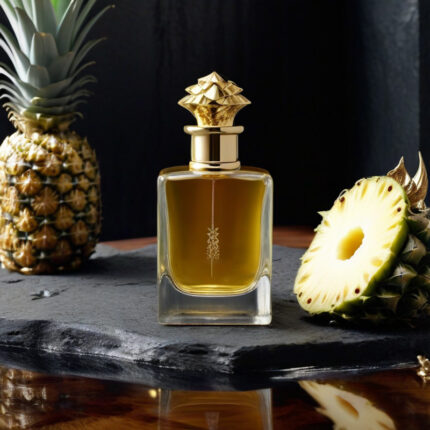 Pineapple Legend Noble Trail Edition men’s perfume oil – fruity smoky fragrance with pineapple, birch, and oakmoss in a luxury minimalist design