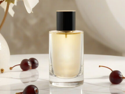 Radiant Soul Belle Aura Edition women’s perfume oil – sweet floral gourmand fragrance with vanilla and praline, luxury minimalist bottle design