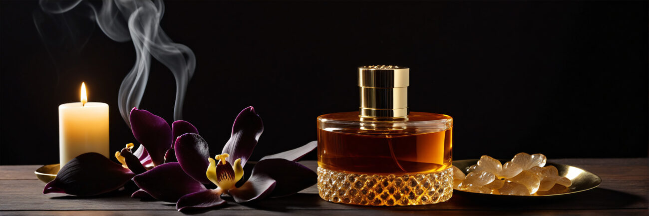 Indulge in the depth of the night with resinous evening perfume oils. Featuring myrrh, frankincense, labdanum, and benzoin for a rich, meditative scent experience.