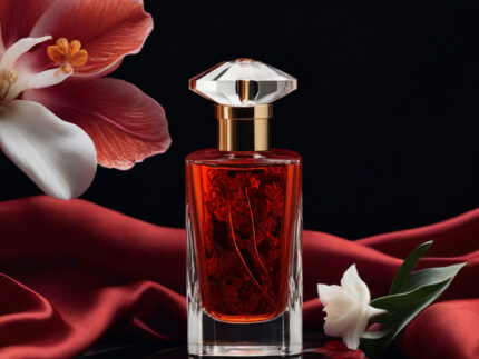 Rouge Veil Forbidden Flower Edition women’s perfume oil – seductive floral spicy fragrance with jasmine, tuberose, and patchouli in a luxury minimalist design