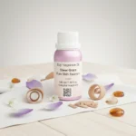 Sheer Grace Bare Skin Essence women’s perfume oil – soft minimalist fragrance with musk, white florals, sandalwood and amber in a luxury eco-conscious design