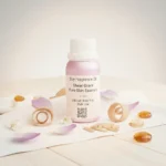 Sheer Grace Bare Skin Essence women’s perfume oil – soft minimalist fragrance with musk, white florals, sandalwood and amber in a luxury eco-conscious design