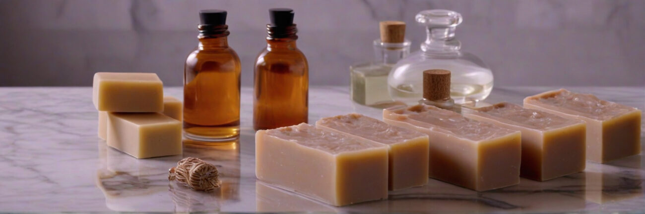 Premium perfume oils for soap making—crafted for skin safety, rich aroma, and long-lasting scent. Perfect for artisanal or professional soap crafting.