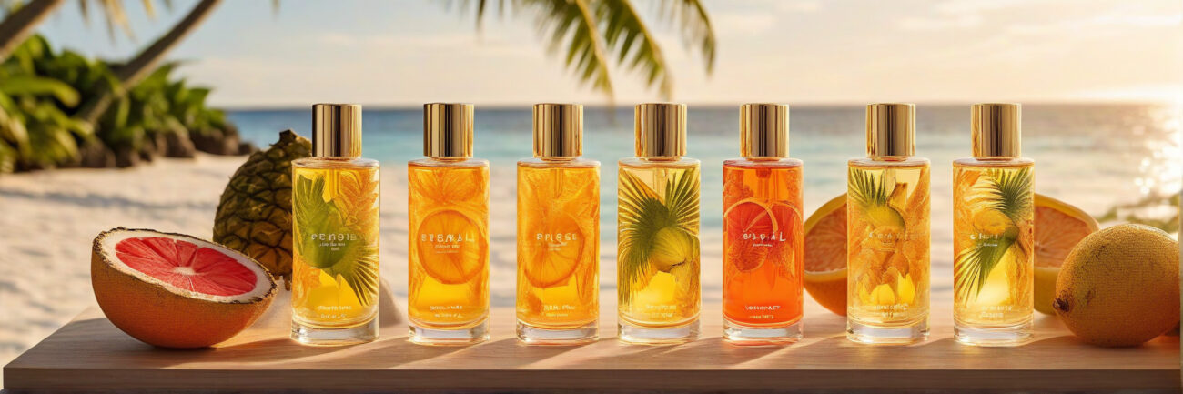 Experience the warmth and energy of our Summer Vibes perfume oils—bright, tropical, and uplifting scents perfect for sunny days and vibrant nights. Alcohol-free and long-lasting.