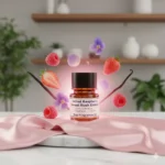 Velvet Raspberry Sweet Rush Edition women’s perfume oil – fruity floral gourmand fragrance with raspberry, strawberry, violet, and vanilla in a luxury minimalist design