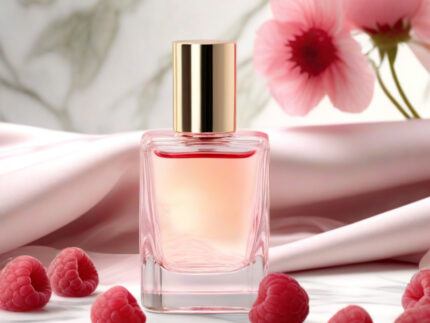 Velvet Raspberry Sweet Rush Edition women’s perfume oil – fruity floral gourmand fragrance with raspberry, strawberry, violet, and vanilla in a luxury minimalist design