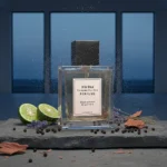 Wild Blue Untamed Spirit Edition men’s perfume oil – fresh spicy woody fragrance with bergamot, pepper, and cedarwood in a luxury minimalist design