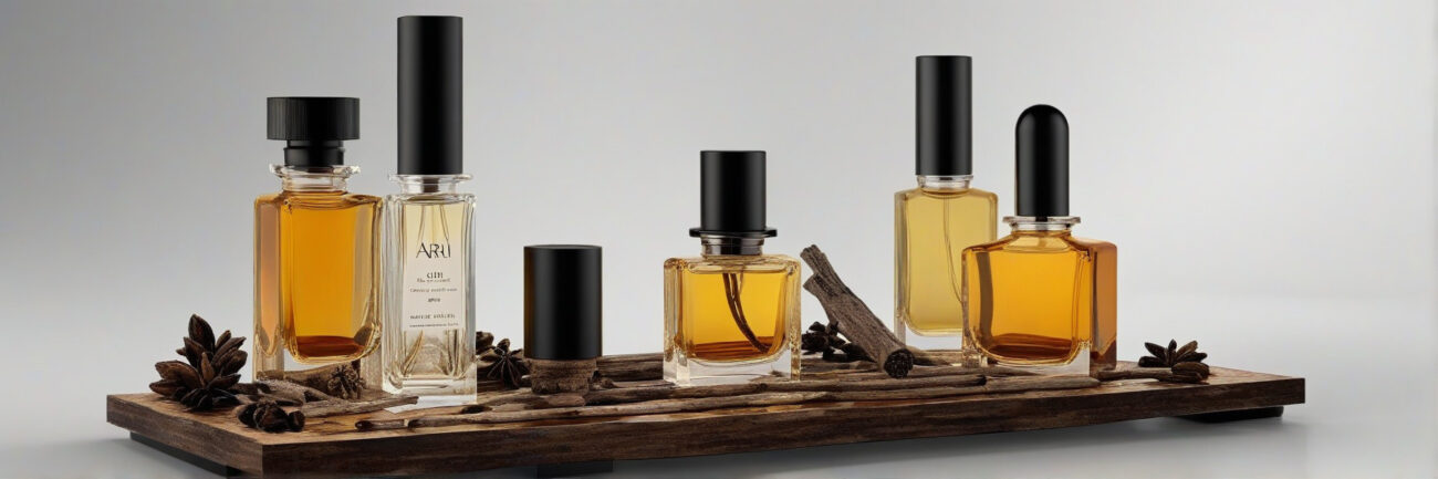 Luxury Autumn Warmth perfume oils with spicy notes and warm woody undertones