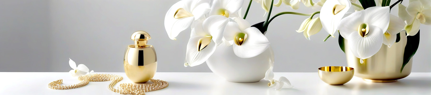 Step into sophistication with our Designer Floral collection – inspired by high-end brands, these floral perfume oils offer elegance, quality, and timeless allure.