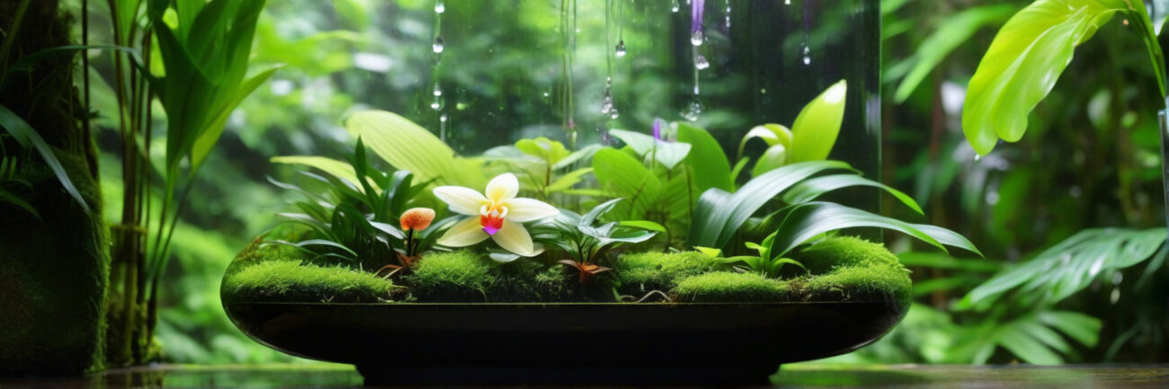 Immerse yourself in Amazon rainforest botanical perfume oils – rich in herbal freshness, exotic green notes, and nature-inspired purity for eco-conscious fragrance lovers.