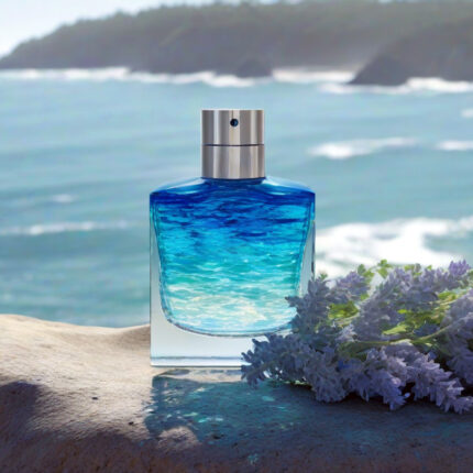 Aqua Legend – Eternal Wave Edition unisex perfume oil – inspired by Cool Water, aromatic aquatic woody fragrance with sea breeze, lavender, and cedarwood, long-lasting alcohol-free perfume oil.