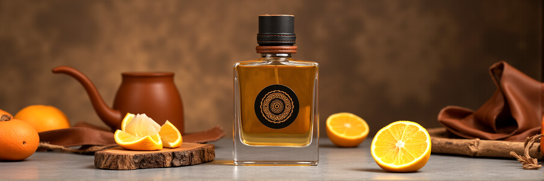 Discover Citrusy-Leathery Blends – a bold category of perfume oils balancing fresh citrus notes with rich, rugged leather undertones. Perfect for confident, stylish men.