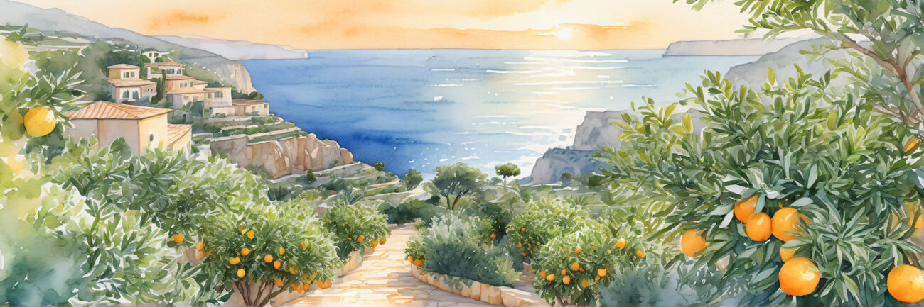 Explore elegant perfume oils inspired by the Mediterranean – evoking coastal breezes, vibrant citrus, and timeless charm