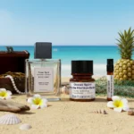 Ocean Spirit Infinite Horizon Edition – luxury unisex citrus aquatic perfume oil inspired by L’Immensité, with grapefruit, bergamot, ginger, sage, and marine accords in a fresh minimalist design.