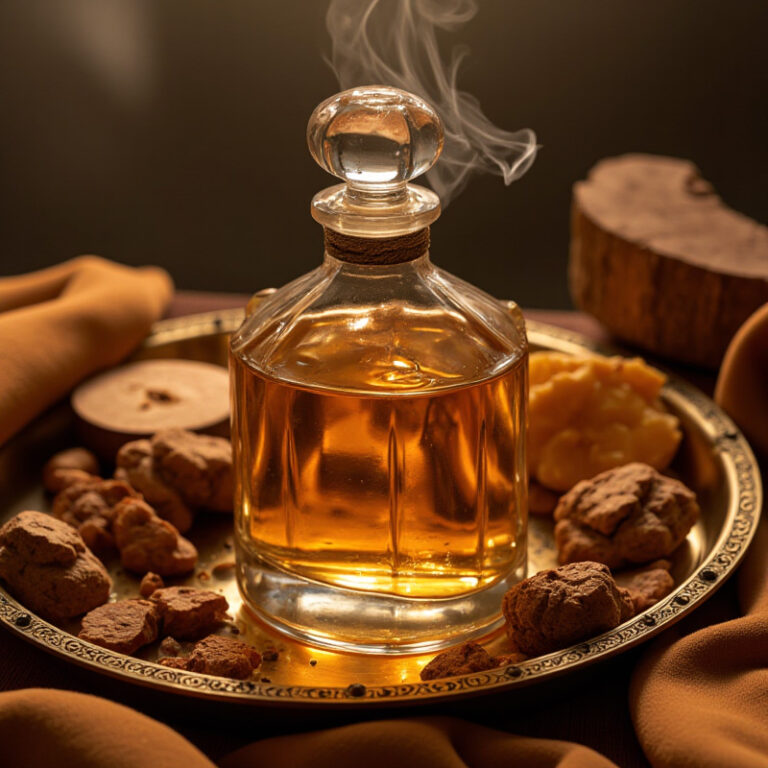 Explore our range of oud-based perfume oils — rich, woody, and timelessly elegant. Authentic Arabian olfactory treasures await.