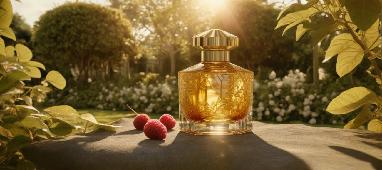 Velvet Elixir Sunlit Harmony Edition unisex perfume oil – fruity woody musk fragrance with passionfruit, pear, and sandalwood in a radiant eco-luxury design