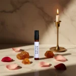 Amber Rose Perfume Oil – amber and rose fragrance for men and women inspired by Dior Ambre Nuit, elegant unisex scent with warm floral notes.