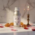 Amber Rose Perfume Oil – amber and rose fragrance for men and women inspired by Dior Ambre Nuit, elegant unisex scent with warm floral notes.