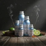 Bergamot Cedar Amberwood Perfume Oil – masculine woody citrus fragrance with amber and cedar, luxury alcohol-free perfume oil inspired by Bleu de Chanel