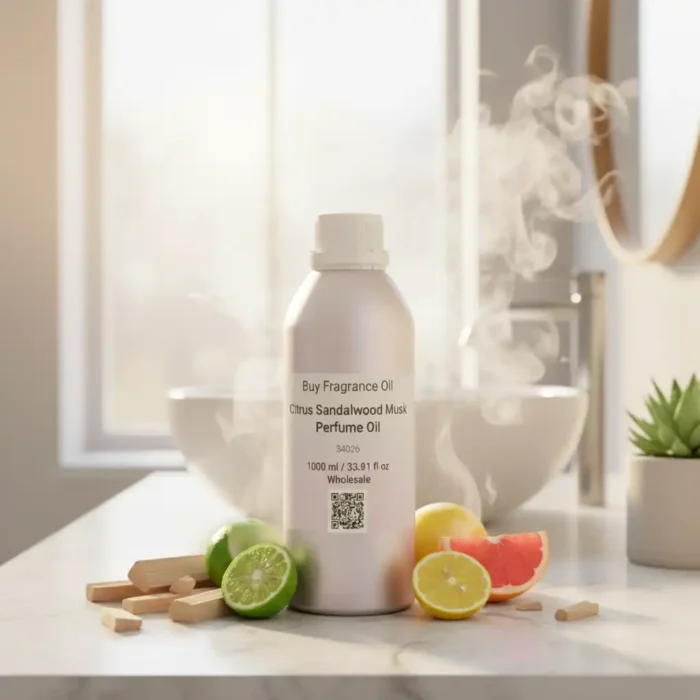 Discover Citrus Sandalwood Musk Perfume Oil — a refreshing unisex fragrance inspired by Burberry Weekend. Blending zesty citrus, creamy sandalwood, and soft musk for effortless sophistication and calm weekend freshness.