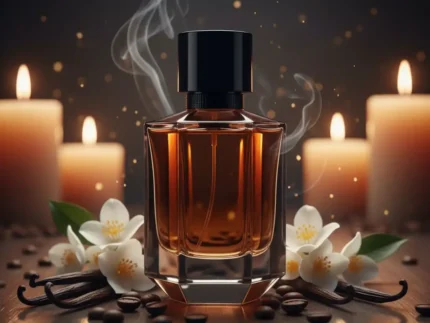 Coffee Vanilla Jasmine Perfume Oil | Long-Lasting Oriental Gourmand Scent Inspired by Black Opium