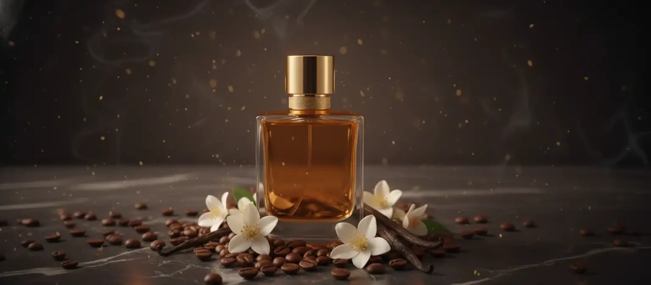 Coffee Vanilla Jasmine Perfume Oil | Long-Lasting Oriental Gourmand Scent Inspired by Black Opium