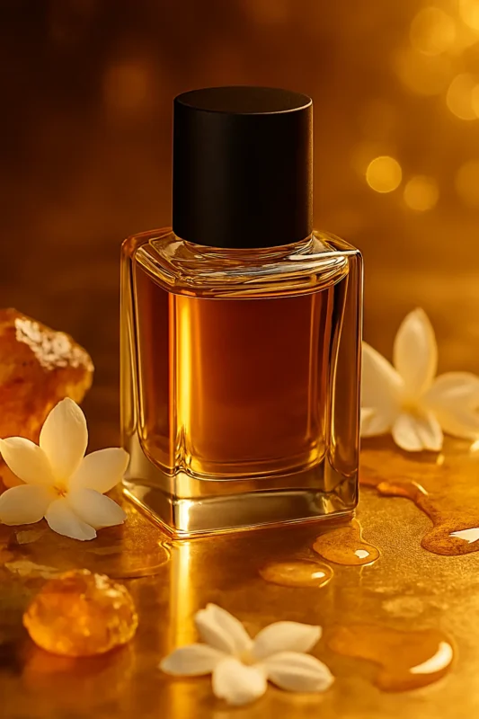 Experience golden radiance with Honey Jasmine Amber Perfume Oil, a luxurious floral amber fragrance inspired by Paco Rabanne Lady Million (for reference only). Blending honey, jasmine, and amber, this alcohol-free perfume oil embodies feminine confidence, sensual warmth, and lasting elegance.