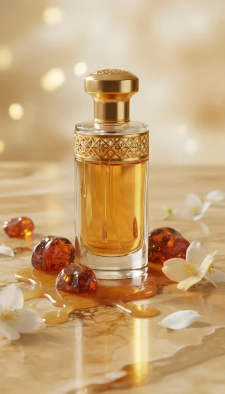 Experience golden radiance with Honey Jasmine Amber Perfume Oil, a luxurious floral amber fragrance inspired by Paco Rabanne Lady Million (for reference only). Blending honey, jasmine, and amber, this alcohol-free perfume oil embodies feminine confidence, sensual warmth, and lasting elegance.