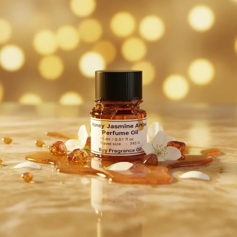 Experience golden radiance with Honey Jasmine Amber Perfume Oil, a luxurious floral amber fragrance inspired by Paco Rabanne Lady Million (for reference only). Blending honey, jasmine, and amber, this alcohol-free perfume oil embodies feminine confidence, sensual warmth, and lasting elegance.