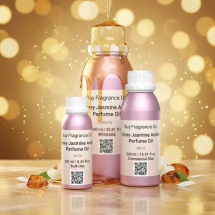 Experience golden radiance with Honey Jasmine Amber Perfume Oil, a luxurious floral amber fragrance inspired by Paco Rabanne Lady Million (for reference only). Blending honey, jasmine, and amber, this alcohol-free perfume oil embodies feminine confidence, sensual warmth, and lasting elegance.