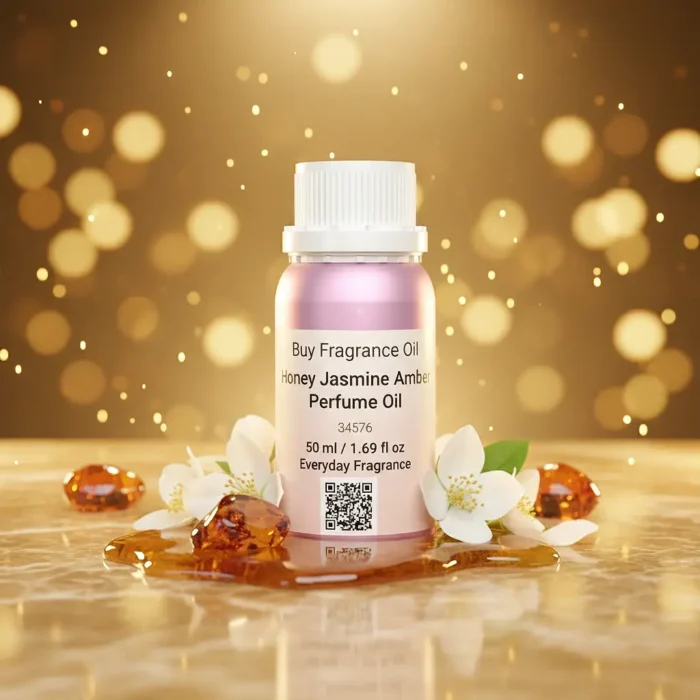 Experience golden radiance with Honey Jasmine Amber Perfume Oil, a luxurious floral amber fragrance inspired by Paco Rabanne Lady Million (for reference only). Blending honey, jasmine, and amber, this alcohol-free perfume oil embodies feminine confidence, sensual warmth, and lasting elegance.