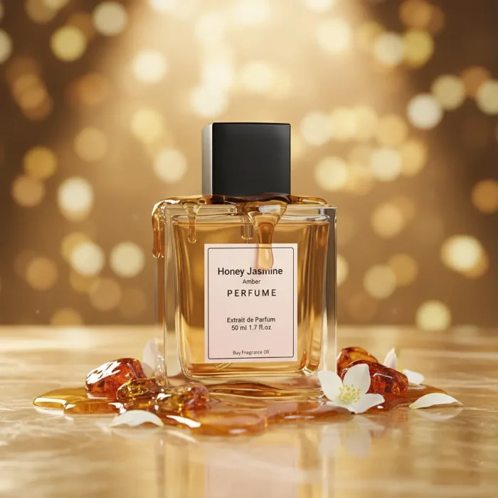 Experience golden radiance with Honey Jasmine Amber Perfume Oil, a luxurious floral amber fragrance inspired by Paco Rabanne Lady Million (for reference only). Blending honey, jasmine, and amber, this alcohol-free perfume oil embodies feminine confidence, sensual warmth, and lasting elegance.