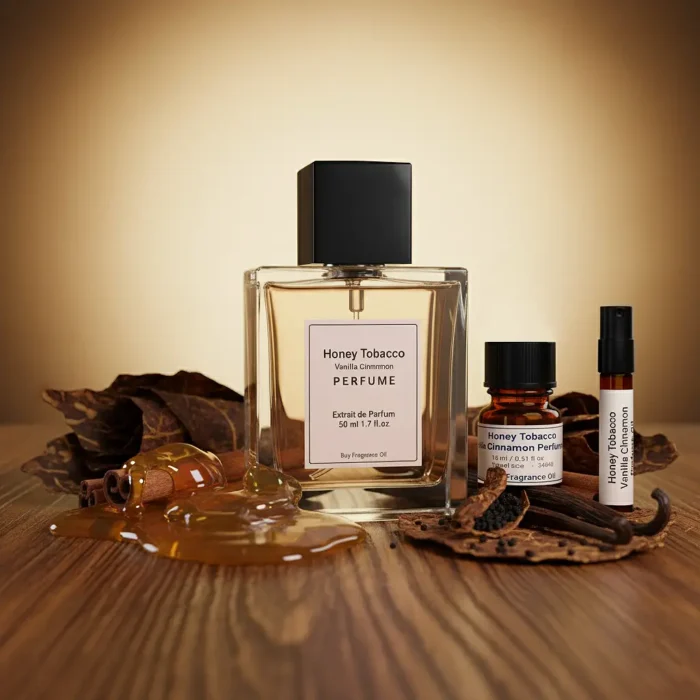 Discover Honey Tobacco Vanilla Cinnamon Perfume Oil, inspired by Xerjoff 1861 Naxos (for reference only). A golden blend of honey, warm tobacco, vanilla, and cinnamon — evoking Italian luxury, sensuality, and timeless amber warmth. 100% pure, alcohol-free, and long-lasting.